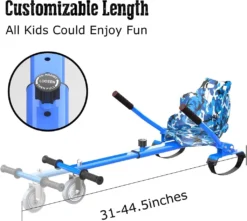 Markboard 6,5 Zoll Hoverboard Blau+ Hoverkart Blau, Mit Bluetooth Und 700W Motor |LED-Leuchten|Self Balance Elektroscooter + Gokart, Elektroroller Mit Hoversitz Hoverboards Mit Sitz -Globbervi Verkaufe 245fe172906993c50593a5ebd38c0c78 1