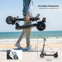 HITWAY E Scooter Mit Straßenzulassung, ABE Elektroroller Faltbarer, Motor 500W, 30KM Reichweite, 10Ah Batterie, Max. Geschwindigkeit 20KM/H, 10 Zoll Eleketro Scooter, LCD E Roller Für Erwachsene -Globbervi Verkaufe 2503699d52377d96008d77d5f9081c46