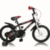 16 Zoll Kinder Jungen Kinderfahrrad Jungenfahrrad Fahrrad Kinderrad Rad Bike Mit Stützräder Flame Schwarz