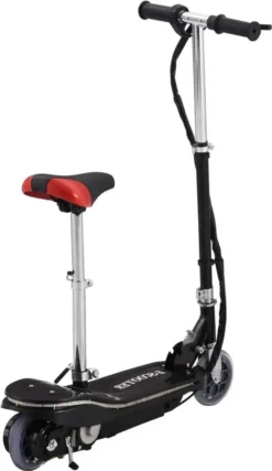 VidaXL Elektroroller Mit Sitz Und LED 120 W Schwarz -Globbervi Verkaufe 25a9a9b0e984391cf7aff798a88dba56