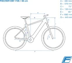 FISCHER E-Bike Pedelec Mountainbike MONTIS EM 1726, Rahmenhöhe 48 Cm, 27,5 Zoll, Akku 557 Wh, Hinterradmotor, Kettenschaltung, LCD Display, Schwarz -Globbervi Verkaufe 25c029b5f96ffb69dad32be1c4b051a9