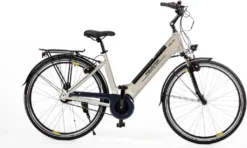 MAXTRON City Bike MC-5X Mit Mittelmotor Und Integrierte Batterie