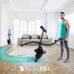 Heimtrainer & Fitness-Fahrrad X-Bike AsVIVA H14 Schwarz -Globbervi Verkaufe 26920adf96fab3909372132c7edf4f73