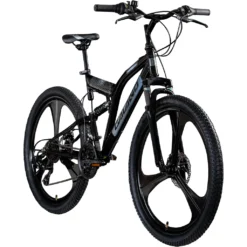 Galano FS260 Mountainbike Fully Ab 165 Cm Jungen Mädchen MTB Fahrrad 26 Zoll Jugendfahrrad 21 Gänge Scheibenbremsen