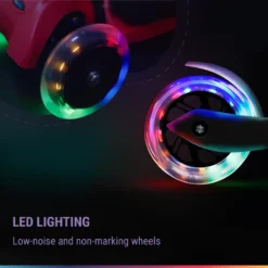 Funpro ONE Kinderroller 3-6 Jahre LED-Räder Bis 50 Kg Faltbar Höhenverstellbar -Globbervi Verkaufe 278fb45a0b9bf40b89bd5a03ff5b8b34