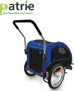 Hundebuggy Und -trailer Fahrradanhänger Für Hunde Mit Reflektoren Und Fähnchen -Globbervi Verkaufe 2791b2d08ec5dce61dd3aeb0801db805