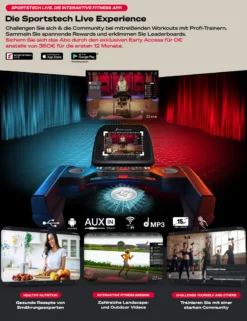 Sportstech F75 High-End Laufband Mit Großer Lauffläche 1580x600mm, Android 15,6“ Display, WiFi, USB, 18% Steigung Mit Dämpfungssystem Bis 200Kg – Robust Und Klappbar, Inlk. Pulsgurt 10 Sportstech F75 High-End Laufband Mit Großer Lauffläche 1580x600mm, Android 15,6“ Display, WiFi, USB, 18% Steigung Mit Dämpfungssystem Bis 200Kg – Robust Und Klappbar, Inlk. Pulsgurt -Globbervi Verkaufe 27bf9b936a2a95c52d50057cb7f56a07