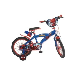 Disney Spider-Man 16 Zoll 25,4 Cm Jungen Felgenbremse Rot/Blau