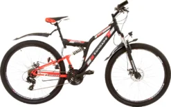 Zündapp Blue 5.0 28 Zoll Fully Mountainbike Full Suspension, Rahmengrösse: 48 Cm, Farbe: Schwarz/rot -Globbervi Verkaufe 28c6b5e4b32ea4c2fa5125788565a8c5