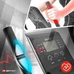 Hop-Sport Heimtrainer HS-2070 Onyx Mit Pulssensoren Und Computer Blau -Globbervi Verkaufe 295bd227773ca1232f988a94225f4d77