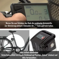 Telefunken E-Bike Elektrofahrrad Alu 28 Zoll Mit 7-Gang Shimano Kettenschaltung, Pedelec Citybike Leicht Mit Fahrradkorb, 250W Und 10,4Ah, 36V Sitzrohrakku, RC822 Multitalent -Globbervi Verkaufe 298ab38c95463c60895ada11422a4f65
