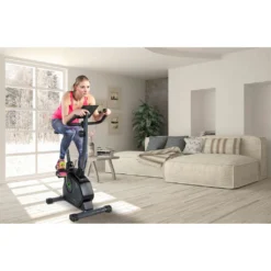 Tunturi Cardio Fit B35 Heimtrainer Fahrrad / Fitnessfahrrad / Hometrainer Fahrrad Trainer Mit LCD-Bildschirmanzeige Und Tablethalterung - Schwarz -Globbervi Verkaufe 2b73ae9f2a2c5ced27c42c08c94adeeb
