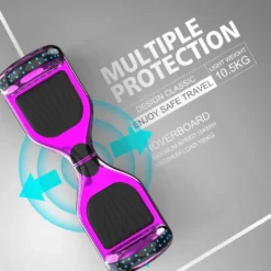 Hoverboards 6.5 Zoll-LED & Bluetooth Mit 350W*2 Motorbeleuchtung-für Kinder Und Jugendliche, Self Balance Scooter Elektroscooter Elektro Skateboard -Globbervi Verkaufe 2c775cc1ba8fdf7c46d0bbc0fd8f831a