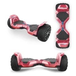 8.5“ Premium Offroad Hoverboard Bluewheel HX510 SUV Farbe: Rot - Deutsche Qualitäts Marke - Kinder Sicherheitsmodus & App - Bluetooth - Starker Dual Motor - Aluminium Case Elektro Skateboard Selbstausgleichender Elektroroller -Globbervi Verkaufe 2d37a6dd80f57e4da08717e35f8f71dd