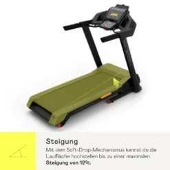 Kettler Laufband Sprinter 2.0, Kinomaps App (Bluetooth), 28 Trainingsprogramme, 4 Nutzerprofile, Geschwindigkeit Bis 16 Km/h , 2PS Motorleistung, 12% Steigung, Grosse Lauffläche 44 X 130cm -Globbervi Verkaufe 2d797f1e9581ff7440d63216898a2ca9