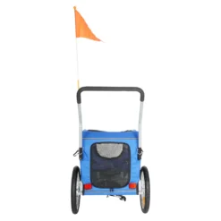 WebaVita 2in1 Hunde-Buggy Und Fahrradanhänger Haustiere Blau Mit Jogger-Funktion Mit Universalkupplung -Globbervi Verkaufe 2d96c9c72f20af062ee980e7ab8d772e