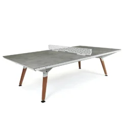 Cornilleau Tischtennisplatte Outdoor "Lifestyle" Mit Metallnetz, Weiß