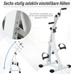 HOMCOM Heimtrainer Bewegungstrainer Pedaltrainer Für Senioren Stahl Weiß 40 X 42,5 X 100 Cm 15 HOMCOM Heimtrainer Bewegungstrainer Pedaltrainer Für Senioren Stahl Weiß 40 X 42,5 X 100 Cm -Globbervi Verkaufe 2e05fcdd9806e61603a0cd9c876c066b