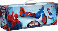 Marvel Spider-Man Zusammenklappbarer Roller, Jungen Fußbremse Blau/Rot -Globbervi Verkaufe 2f790ea8a913303c920c04bafa448aeb