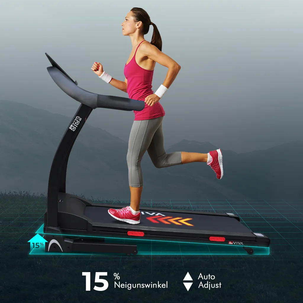 Laufband AsVIVA T16 Bluetooth Cardio Fitness App Kompatibel 10 Laufband AsVIVA T16 Bluetooth Cardio Fitness App Kompatibel – Bild 10