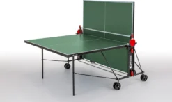 Sponeta SPONETA S 1-42 E Outdoor-Tischtennisplatte, 4mm, Grün, Mit Netz, 216.5010/L -Globbervi Verkaufe 3084cb396ad15454f76912ca0381ff45