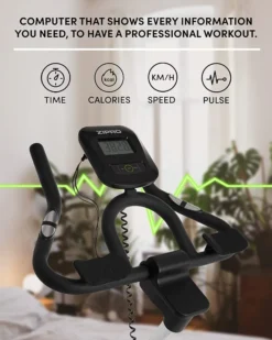 Zipro Erwachsene -Rad Fitnessbike Heimtrainer Holo 2 Bis 130kg, Schwarz, One Size, Einheitsgröße -Globbervi Verkaufe 30c158480f79ad8ae1f3b58261655d66