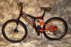 26 Zoll MTB Blackrider Vollgefedert 21-Gang Shimano Kettenschaltung Mit Scheibenbremsen NEU 2638-SCHWARZ-ROT -Globbervi Verkaufe 30c20b2bd659a9def44f522de5050835