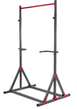 Hop-Sport Kraftstation Mit Klimmzugstange Und Dip-Station HS-1015K Kraftturm Für Klimmzüge Und Dips Freistehend Und Verstellbar, Bis 200 Kg Belastbar -Globbervi Verkaufe 30fa5131e3d555309c14307078e93393