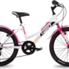 Aurelia Kinderfahrräder Mädchen 420 Sport 20 Zoll 31 Cm Mädchen 6G Felgenbremse Weiß