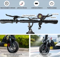 HITWAY E Scooter Mit Straßenzulassung, ABE Elektroroller Faltbarer, Motor 500W, 30KM Reichweite, 10Ah Batterie, Max. Geschwindigkeit 20KM/H, 10 Zoll Eleketro Scooter, LCD E Roller Für Erwachsene -Globbervi Verkaufe 32d2d7e6d3ae57f55d0b8dea1dca53ce