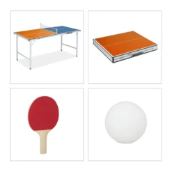 Relaxdays Indoor Tischtennisplatte Mit Zubehör -Globbervi Verkaufe 33330804fa06410aa37bcff7d2d3a587