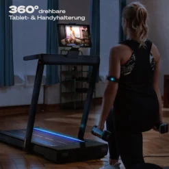 Sportstech 2in1 Laufband Klappbar Mit App + LED-Funktion | STread Fold Bis 12 Km/h & Walking Pad Mode Bis 6 Km/h | Fitnessgerät Für Zuhause + Büro | Treadmill Mit 360° Tablet Holder & 2 LCD-Displays -Globbervi Verkaufe 34764970d92f447b5d2707e3e39c22a9