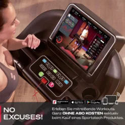 Sportstech F37s Profi Laufband Deutsche Qualitätsmarke- Selbstschmiersystem,APP Kinomap, 7PS Bis 20 Km/h. Bluetooth MP3, HRC-Klappbar, Große Lauffläche, Pulsgurt Im Wert Von 49,9EUR, Bis 150kg -Globbervi Verkaufe 359fd174d3ddf494b78f87a370e3c3a5