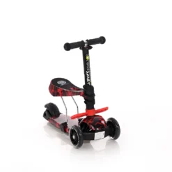 Lorelli Kinderroller Laufrad 2 In 1 Smart PolyurethanRäder Leuchten Klappbar Verstellbar Rot/schwarz -Globbervi Verkaufe 35abbdf58ee4873094fd24cc6b4542eb