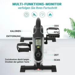 Ancheer Mini Pedaltrainer, Büro Heimtrainer Fitness Bike, Arm- Und Beintrainer, Minifahrrad, 10 Widerstandsstufen, Mit LCD Display -Globbervi Verkaufe 363e13bb8f9ae1e1a1bd4441863da365