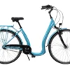 28 Zoll Alu Fahrrad City Bike Bequemer Tiefer Einstieg 7 Gang Rücktritt Türkis