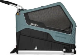 Fahrradanhänger Burley Bark Ranger XL Modell 2022, XL, Schwarz/blau -Globbervi Verkaufe 38f012e215c64f795f189020d7ccf769