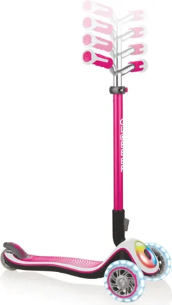 GLOBBER ELITE PRIME, Pink Mit Leuchtrollen Und Flashlight -Globbervi Verkaufe 393826ec79a797adaa4b411b43089d2c