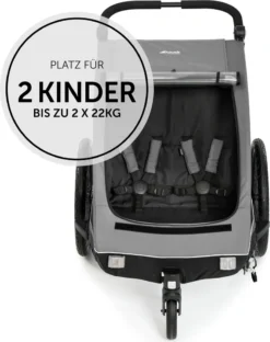 Hauck Dryk Duo Fahrradanhänger -Globbervi Verkaufe 39852dea28ebb8dc8525fc24ba28dd52