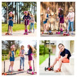 Lorelli Kinderroller Rapid PolyurethanRäder Leuchten ABEC-7 Bremse Klappbar Verstellbar Dunkelblau -Globbervi Verkaufe 399cd2a1b21e873e0faa5184bbe295b4