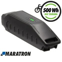 MARATRON® Ersatz-Akku Für YAMAHA Rahmenakku 500Wh 36V - Jetzt Mit Verbesserter Ladebuchse!