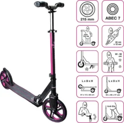 Aluminium Scooter Muuwmi Pro 215 Mm PW -Globbervi Verkaufe 3a212e2f68b7e57c0333534f7be6ee74