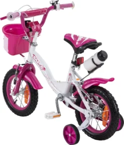 Actionbikes Kinderfahrrad Daisy 12 Zoll - Fahrrad - Kinderrad - Mädchen - Pink - 2 - 5 Jahre - Haltegriff Am Sattel - Antirutschgriffe - Rad - Bike - Reflektoren -Globbervi Verkaufe 3bb309d3a4fd4e38701e8d5378018d8e