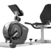 Hop-Sport Liegeergometer HS-2050L – Sitzergometer Mit 8kg Flywheel System Silber