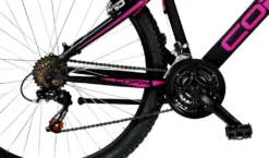 27,5 Zoll Mountainbike MTB Coppi Brave Lady 21 Gänge Schwarz Pink 38 Cm Rahmengröße -Globbervi Verkaufe 3c0e5be2b9eb64959861172364bce8b6