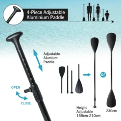 Puluomis Stand Up Paddle Boards Aufblasbar SUP 320cm Surfbrett Paddling Paddelboard Set Mit Video Halter Und Fußband, , MB. Bis 150Kg 320x76x16cm, Blau 9 Puluomis Stand Up Paddle Boards Aufblasbar SUP 320cm Surfbrett Paddling Paddelboard Set Mit Video Halter Und Fußband, , MB. Bis 150Kg 320x76x16cm, Blau -Globbervi Verkaufe 3c1aeacd43c8d7d881de5c3a2f9a1206