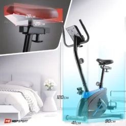 Hop-Sport Heimtrainer HS-2070 Onyx Mit Pulssensoren Und Computer Blau -Globbervi Verkaufe 3d158a23d2a0641578cdeac61ebf2195