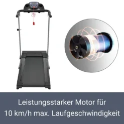 ArtSport Laufband Speedrunner 2000 Klappbar, 10 Km/h, 12 Programme, LCD Display – Heimtrainer Elektrisch 120 Kg Belastbar - Fitnessgerät 500 Watt -Globbervi Verkaufe 3e96dbe7da26b8b5fa14946d9736db59