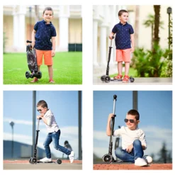 Lorelli Kinderroller Rapid PolyurethanRäder Leuchten ABEC-7 Bremse Klappbar Verstellbar Dunkelblau -Globbervi Verkaufe 3eb65d4877196ddd20fa3d348a780d35