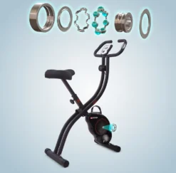 Heimtrainer & Fitness-Fahrrad X-Bike AsVIVA H14 Schwarz -Globbervi Verkaufe 3edefb78c2428c25fe72fa6c399ef702